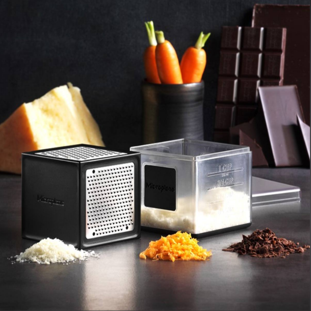 Cube Cheese Grater- Black